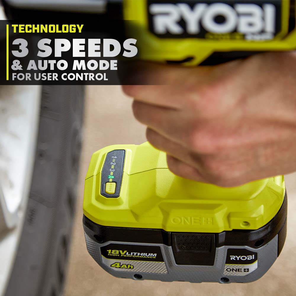 18V ONE+ HP BRUSHLESS 4-MODE 1/2″ HIGH TORQUE IMPACT WRENCH KIT | RYOBI