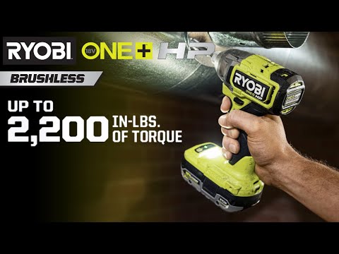 18V ONE+ HP BRUSHLESS 4-MODE 1/4″ IMPACT DRIVER | RYOBI
