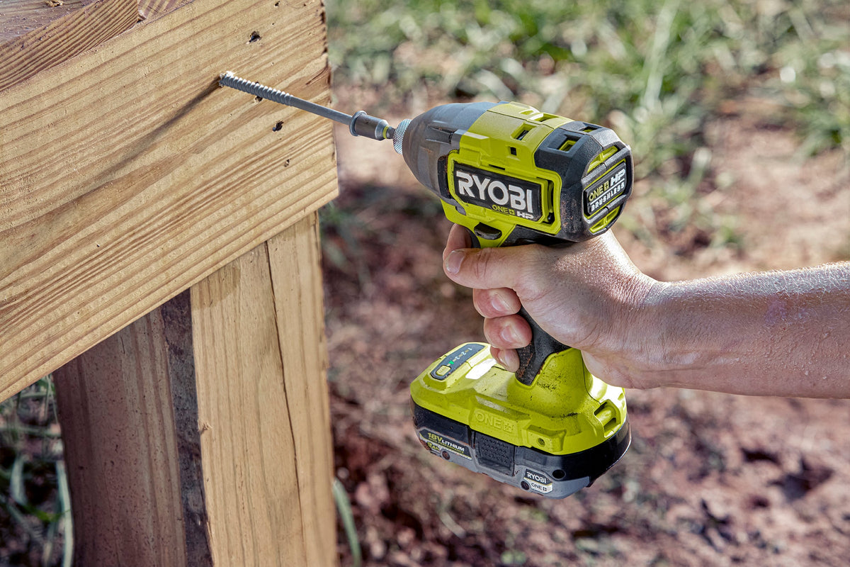 18V ONE+ HP BRUSHLESS 4-MODE 1/4″ IMPACT DRIVER | RYOBI