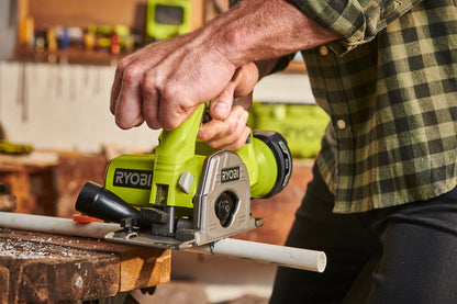 18V ONE+ 3-3/8″ MULTI-MATERIAL PLUNGE SAW | RYOBI