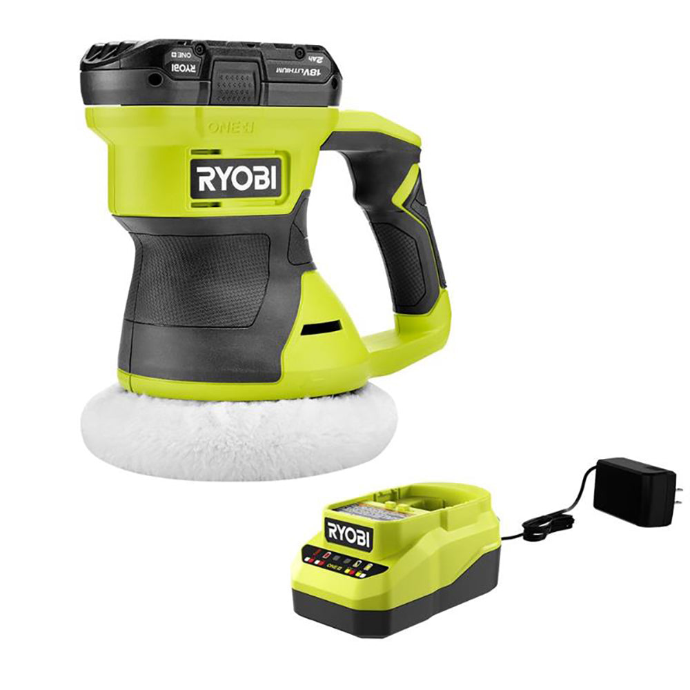 18V ONE+ 6″ TWO SPEED RANDOM ORBIT BUFFER KIT | RYOBI
