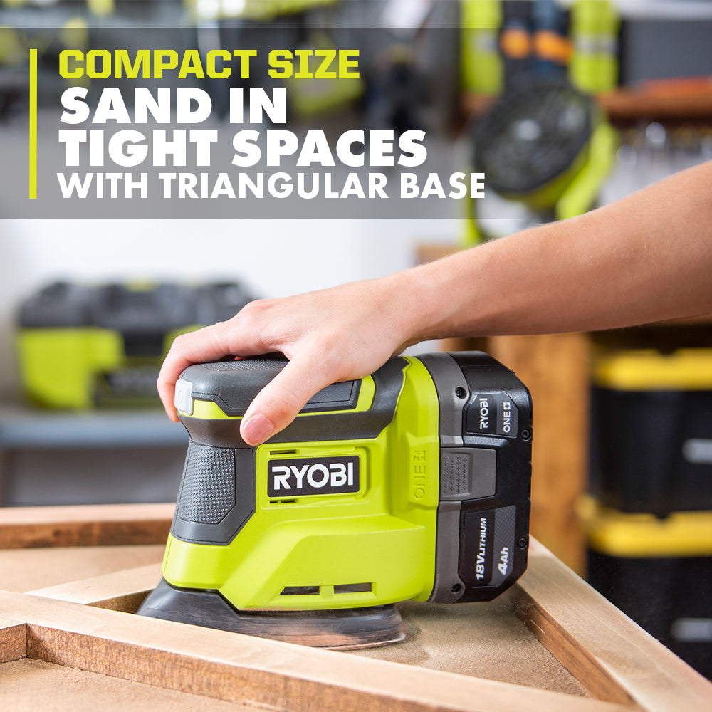 18V ONE+ CORNER CAT FINISH SANDER KIT | RYOBI