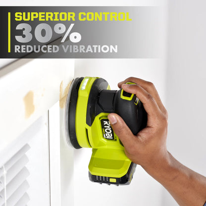 18V ONE+ HP BRUSHLESS 5″ RANDOM ORBIT SANDER KIT | RYOBI