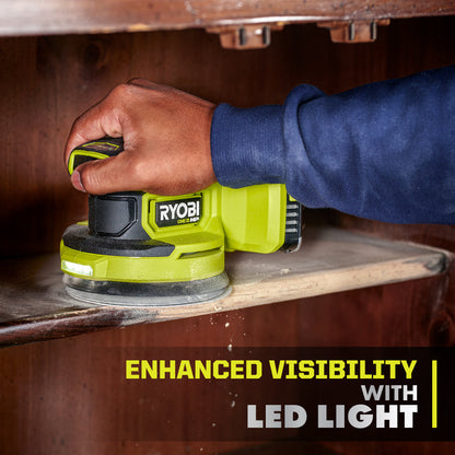 18V ONE+ HP BRUSHLESS 5″ RANDOM ORBIT SANDER KIT | RYOBI