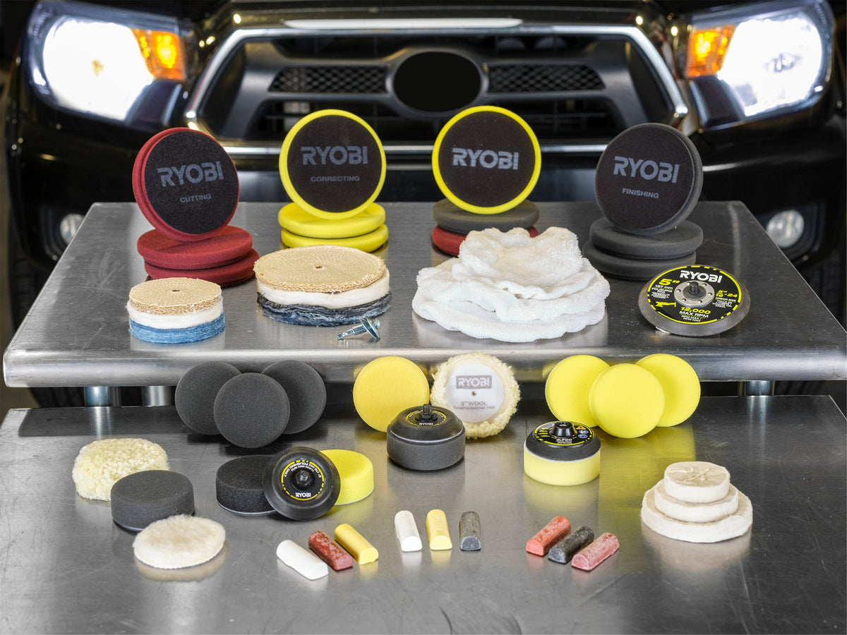 2 PC. 4″-7″ BUFFING AND POLISHING BONNETS | RYOBI