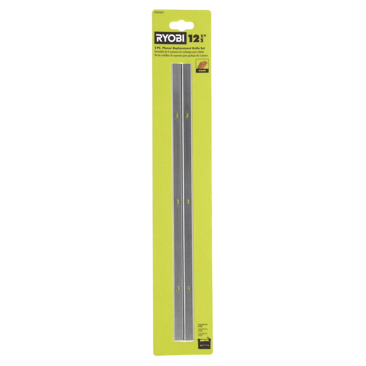 2 PC. 12-1/2″ PLANER REPLACEMENT KNIFE SET | RYOBI