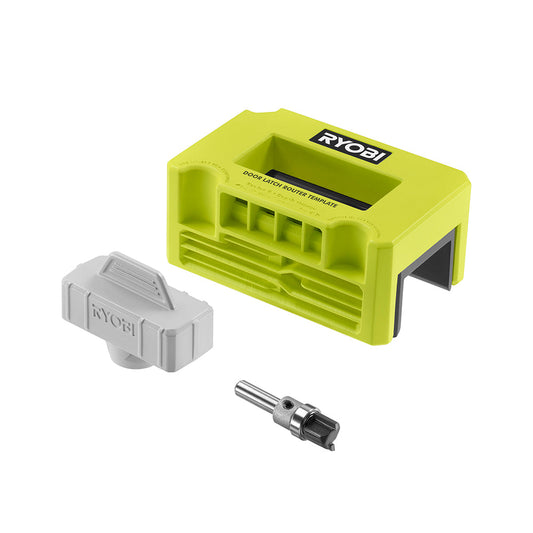 DOOR LATCH INSTALLATION ROUTER KIT | RYOBI