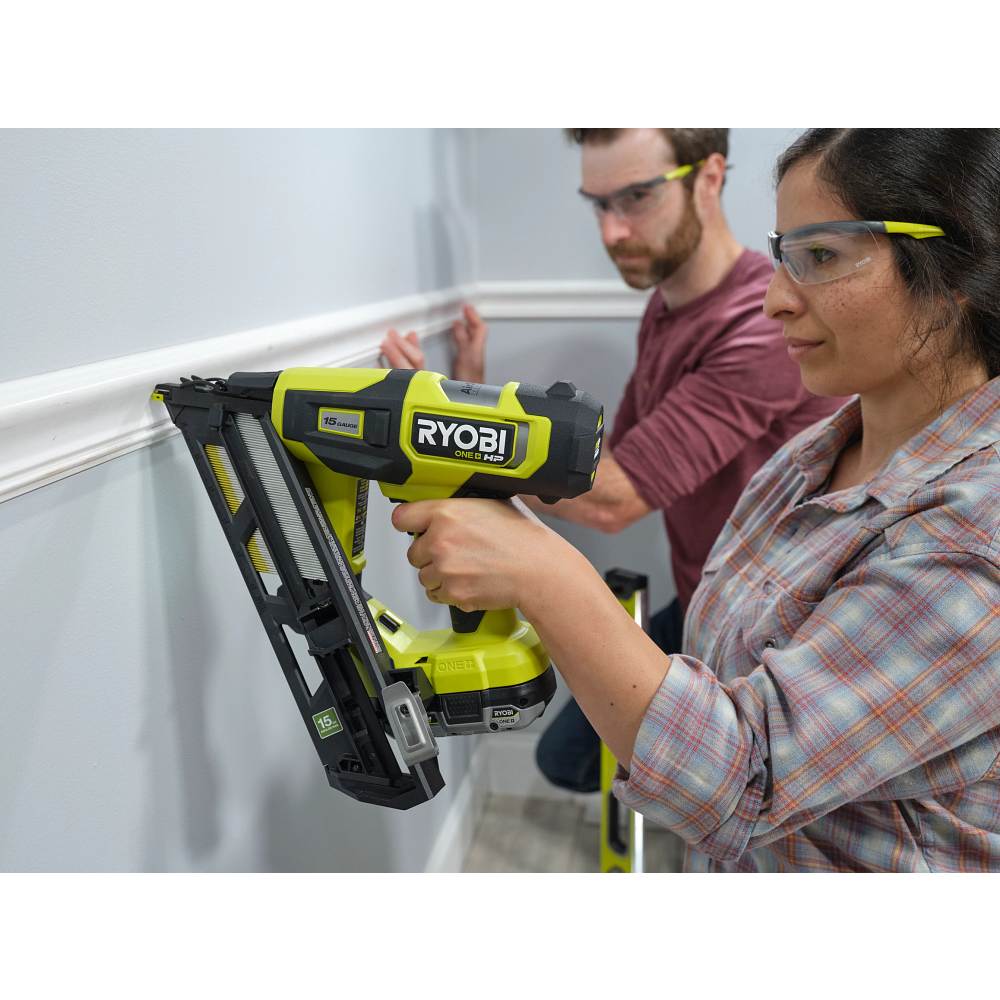 18V ONE+ HP BRUSHLESS 15GA ANGLED FINISH NAILER | RYOBI