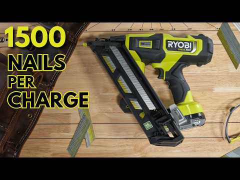 18V ONE+ HP BRUSHLESS 15GA ANGLED FINISH NAILER | RYOBI
