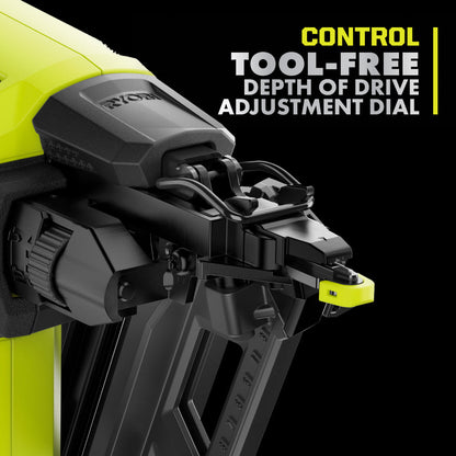 18V ONE+ HP BRUSHLESS 15GA ANGLED FINISH NAILER | RYOBI