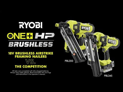 18V ONE+ HP BRUSHLESS AIRSTRIKE 21?? FRAMING NAILER | RYOBI