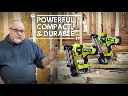 18V ONE+ HP BRUSHLESS AIRSTRIKE 21?? FRAMING NAILER KIT | RYOBI
