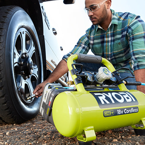18V ONE+? 1 GALLON AIR COMPRESSOR | RYOBI