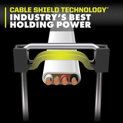 600 PC. 1″ INSULATED CABLE STAPLES WITH CABLE SHIELD? TECHNOLOGY | RYOBI
