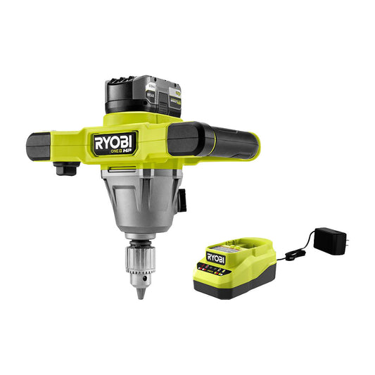 18V ONE+ HP BRUSHLESS 1/2″ MUD MIXER KIT | RYOBI