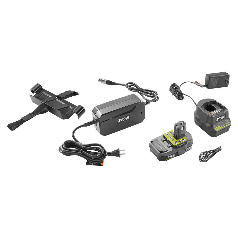 18V ONE+ HYBRID 50′ DRAIN AUGER KIT | RYOBI