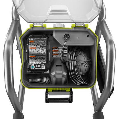 18V ONE+ HYBRID 50′ DRAIN AUGER KIT | RYOBI