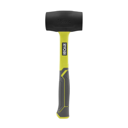 16OZ. BLACK RUBBER MALLET | RYOBI