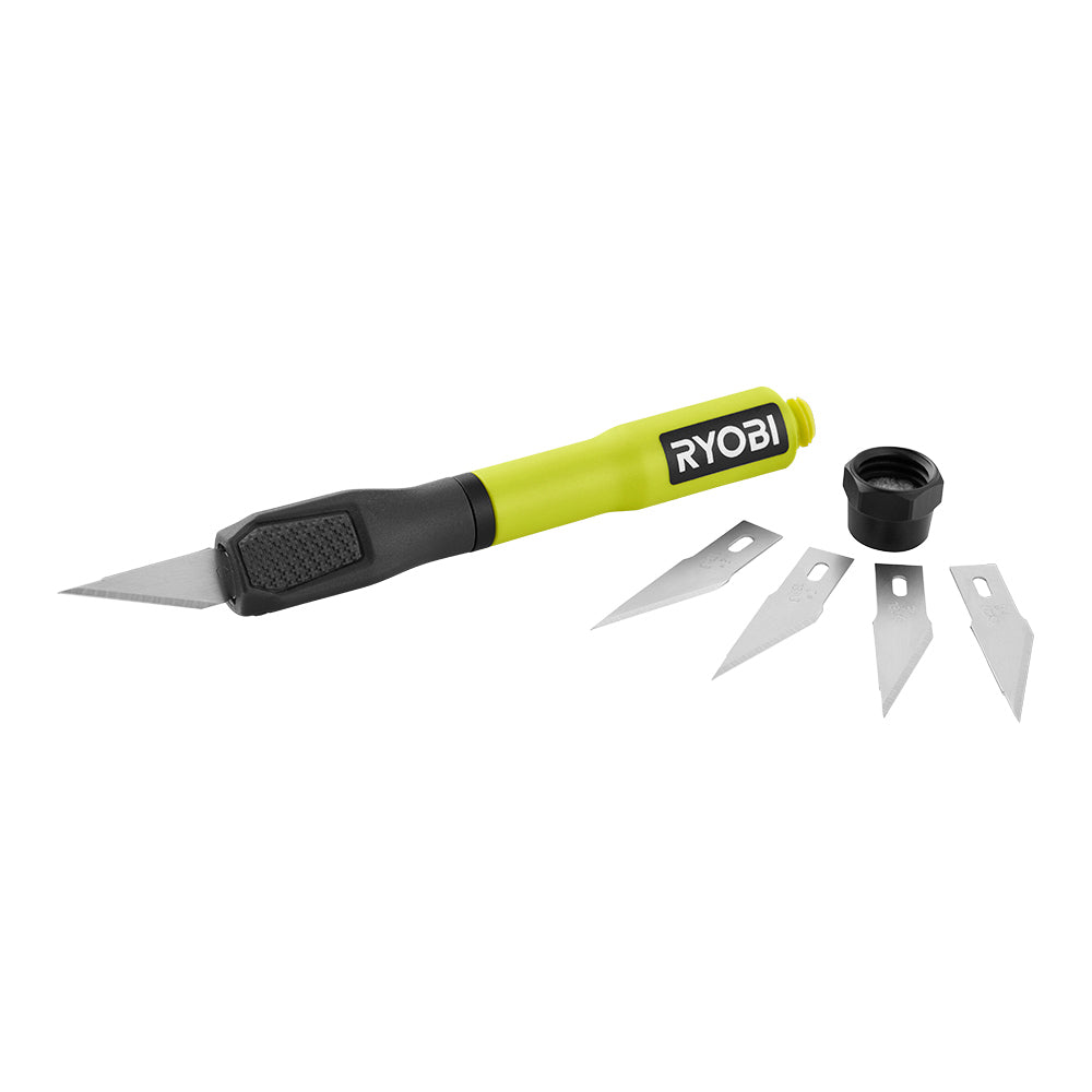 2-IN-1 HOBBY KNIFE WITH BLADE STORAGE | RYOBI