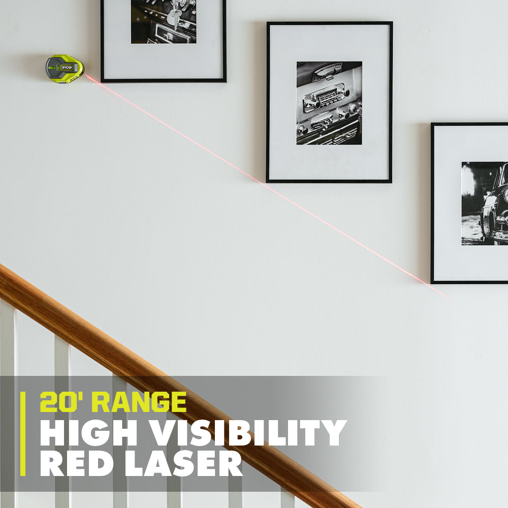 20′ AIRGRIP? LASER LEVEL | RYOBI