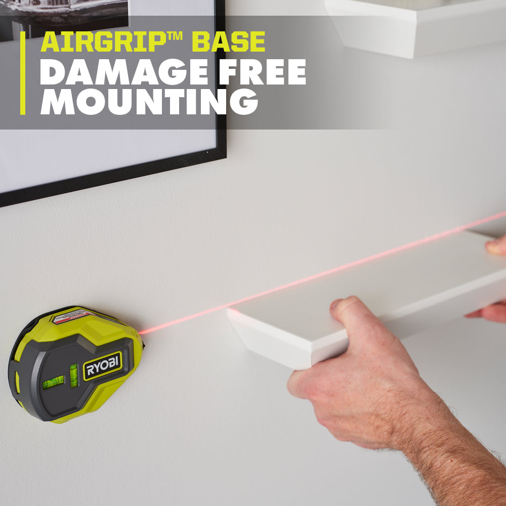 20′ AIRGRIP? LASER LEVEL | RYOBI