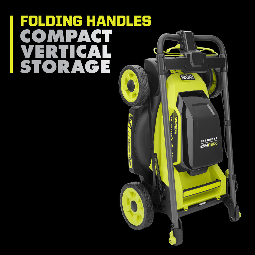 18V ONE+ HP BRUSHLESS 20″ SELF-PROPELLED MULTI-BLADE MOWER KIT | RYOBI