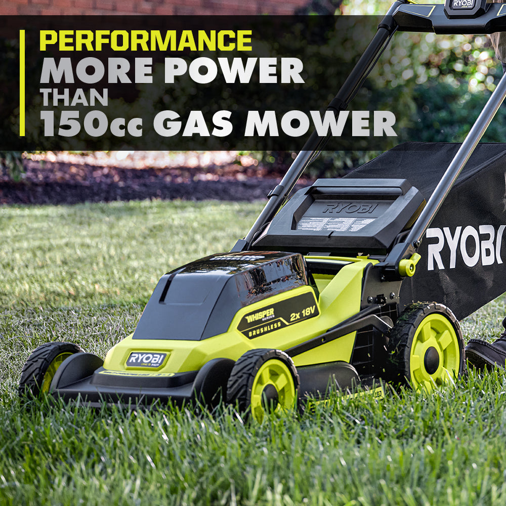 18V ONE+ HP BRUSHLESS 20″ SELF-PROPELLED MULTI-BLADE MOWER KIT | RYOBI