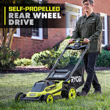 18V ONE+ HP BRUSHLESS 20″ SELF-PROPELLED MULTI-BLADE MOWER KIT | RYOBI