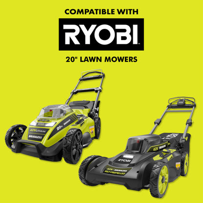 20″ FABRIC REPLACEMENT MOWER GRASS BAG | RYOBI