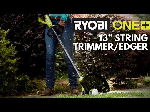 18V ONE+ 13″ STRING TRIMMER/EDGER KIT | RYOBI