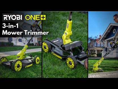 18V ONE+ 3-IN-1 MOWER, STRING TRIMMER, AND EDGER KIT | RYOBI