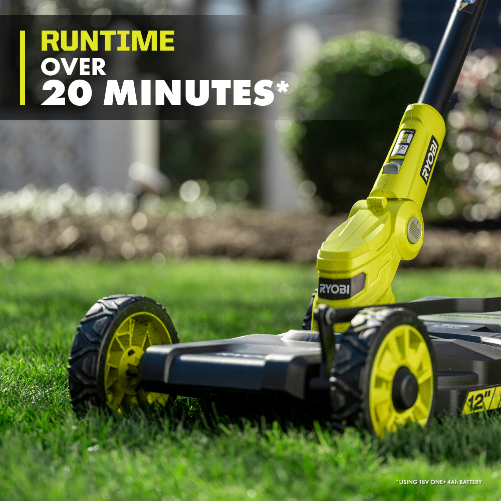 18V ONE+ 3-IN-1 MOWER, STRING TRIMMER, AND EDGER KIT | RYOBI
