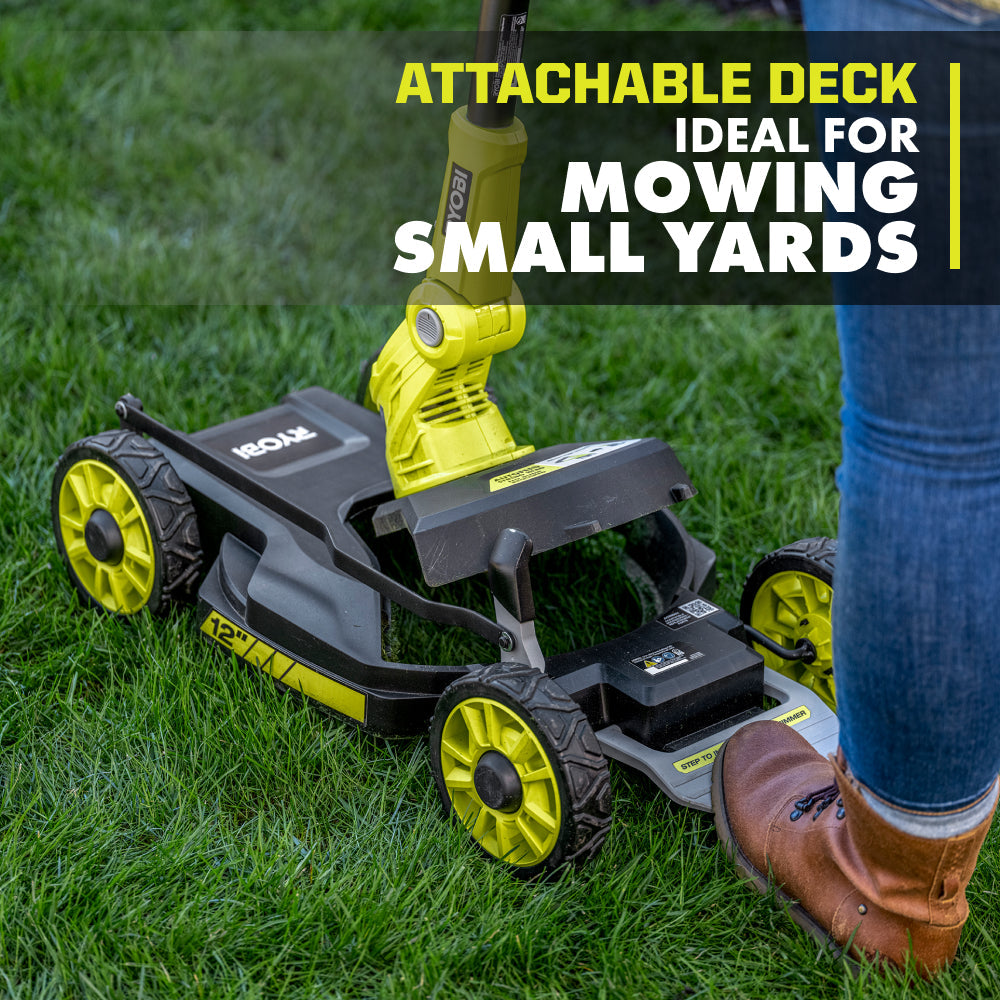 18V ONE+ 3-IN-1 MOWER, STRING TRIMMER, AND EDGER KIT | RYOBI