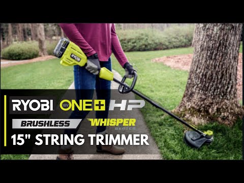 18V ONE+ HP BRUSHLESS 15?? STRING TRIMMER KIT | RYOBI