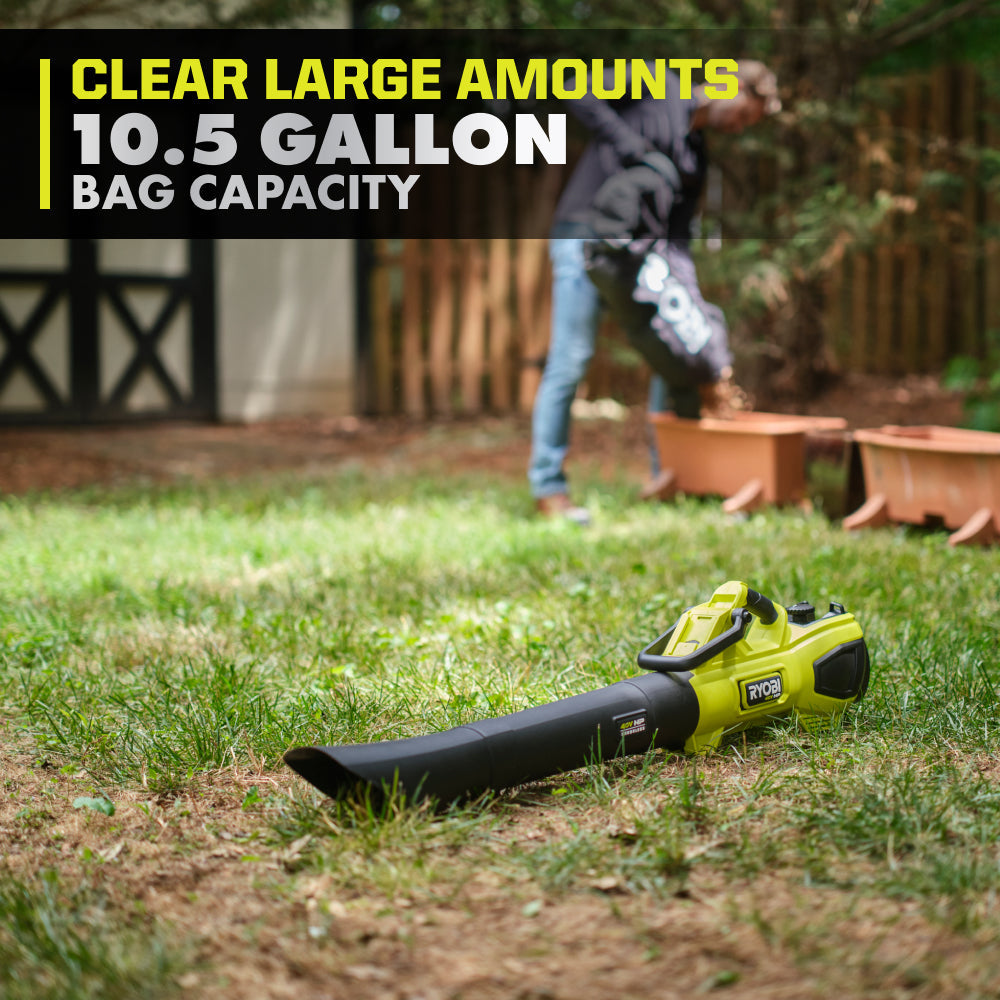 40V HP BRUSHLESS 600 CFM BLOWER/VACUUM | RYOBI