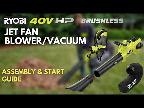 40V HP BRUSHLESS 600 CFM BLOWER/VACUUM | RYOBI
