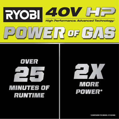 40V HP BRUSHLESS 600 CFM BLOWER/VACUUM | RYOBI