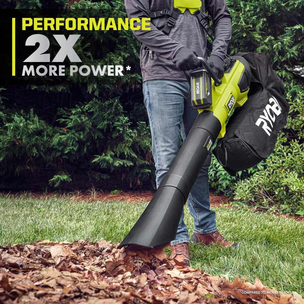 40V HP BRUSHLESS 600 CFM BLOWER/VACUUM | RYOBI