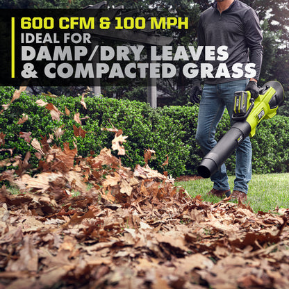 40V HP BRUSHLESS 600 CFM BLOWER/VACUUM KIT | RYOBI