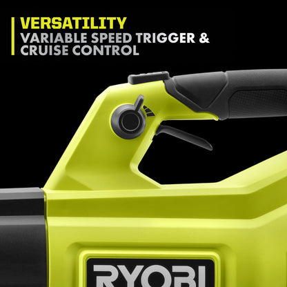 40V HP BRUSHLESS 650 WHISPER SERIES CFM BLOWER | RYOBI