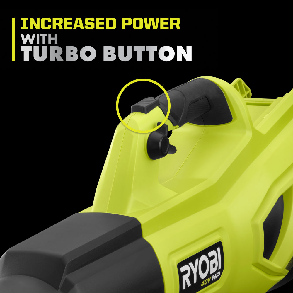40V HP BRUSHLESS 650 WHISPER SERIES CFM BLOWER | RYOBI