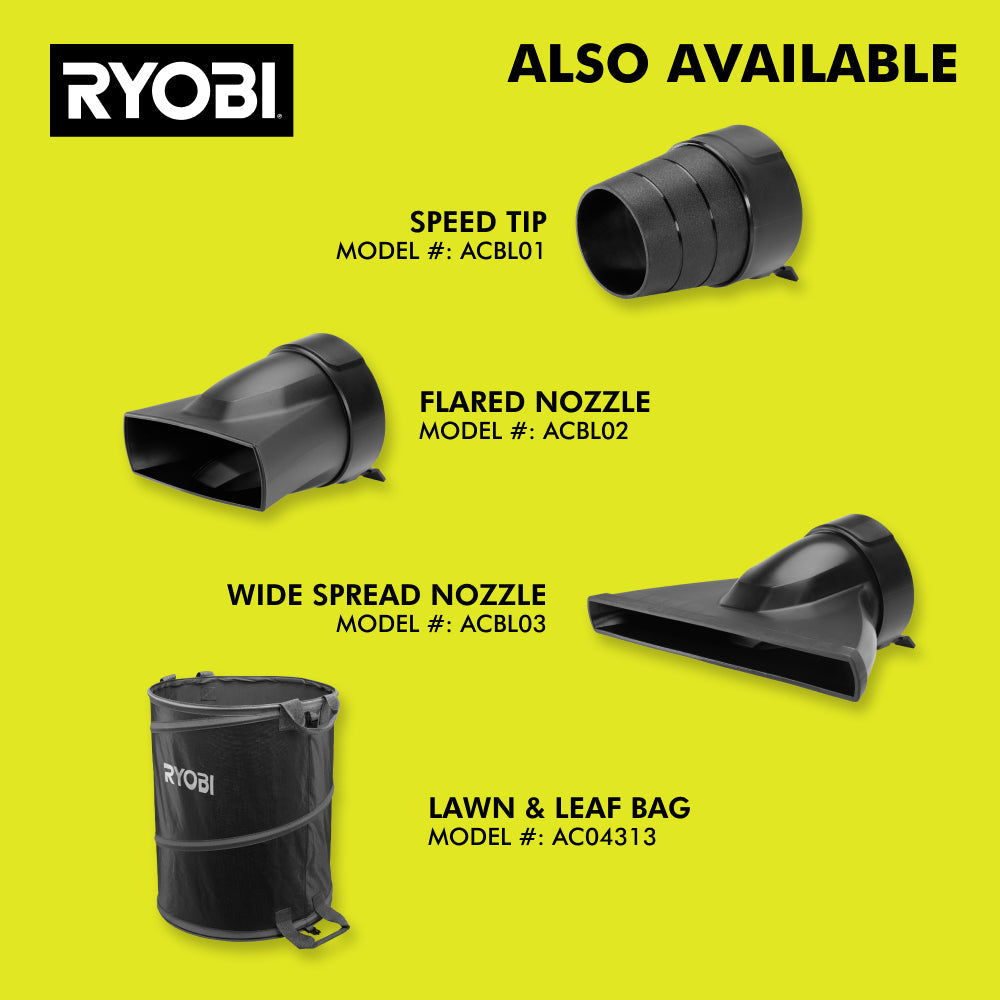 40V HP BRUSHLESS 730 CFM WHISPER SERIES BLOWER | RYOBI