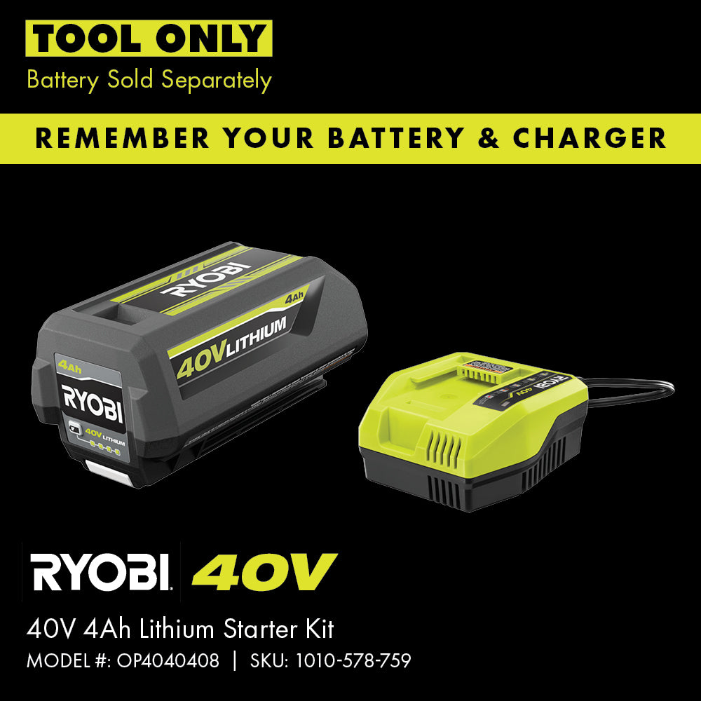 40V HP BRUSHLESS 730 CFM WHISPER SERIES BLOWER | RYOBI