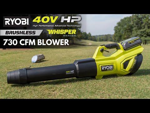 40V HP BRUSHLESS 730 CFM WHISPER SERIES BLOWER | RYOBI