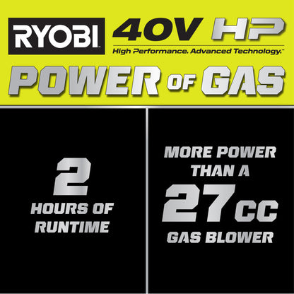 40V HP BRUSHLESS 730 CFM WHISPER SERIES BLOWER | RYOBI
