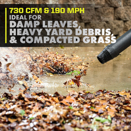 40V HP BRUSHLESS 730 CFM WHISPER SERIES BLOWER | RYOBI