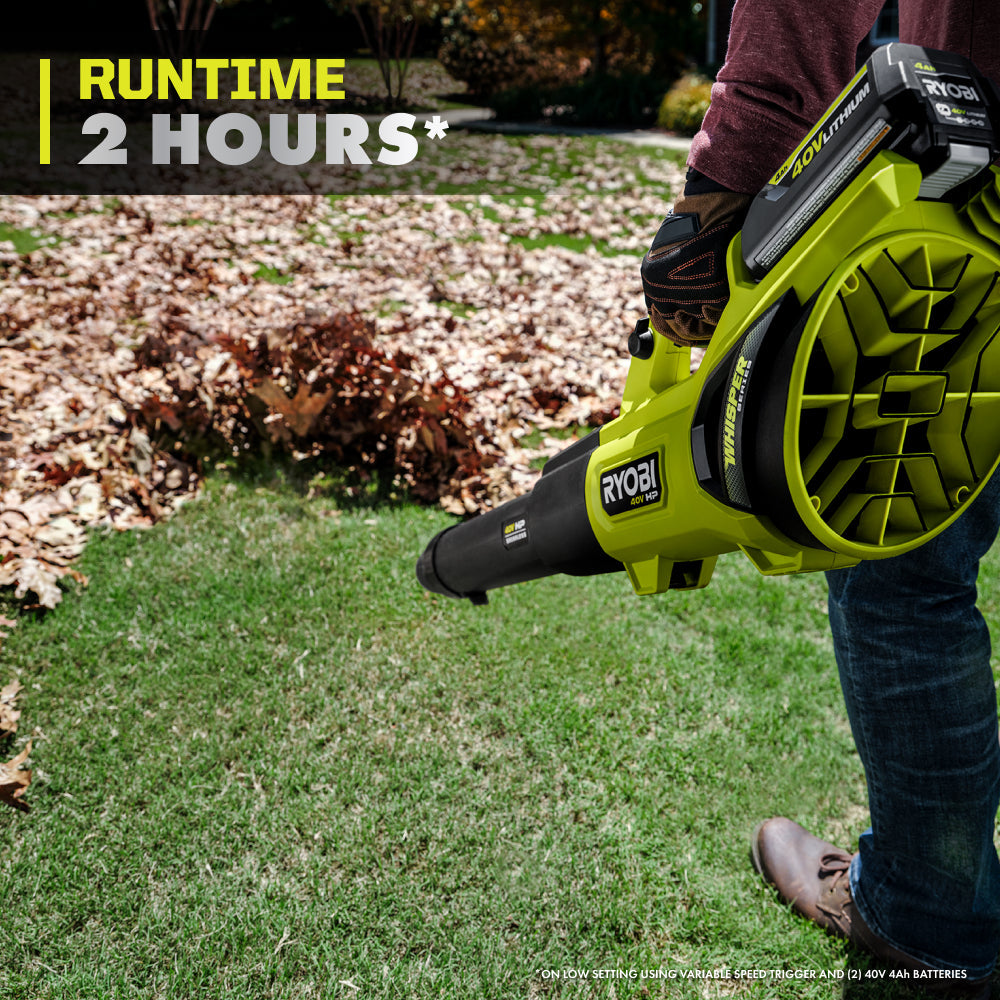 40V HP BRUSHLESS 730 CFM WHISPER SERIES BLOWER | RYOBI