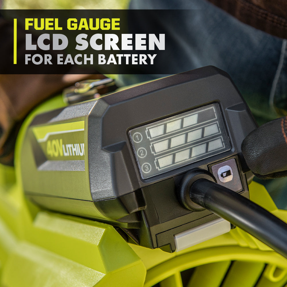 40V HP BRUSHLESS 730 CFM WHISPER SERIES BLOWER & BACKPACK POWER SUPPLY KIT | RYOBI