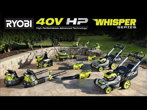 40V HP BRUSHLESS 730 CFM WHISPER SERIES BLOWER & BACKPACK POWER SUPPLY KIT | RYOBI