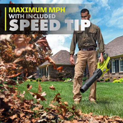 40V HP BRUSHLESS 730 CFM WHISPER SERIES BLOWER KIT | RYOBI